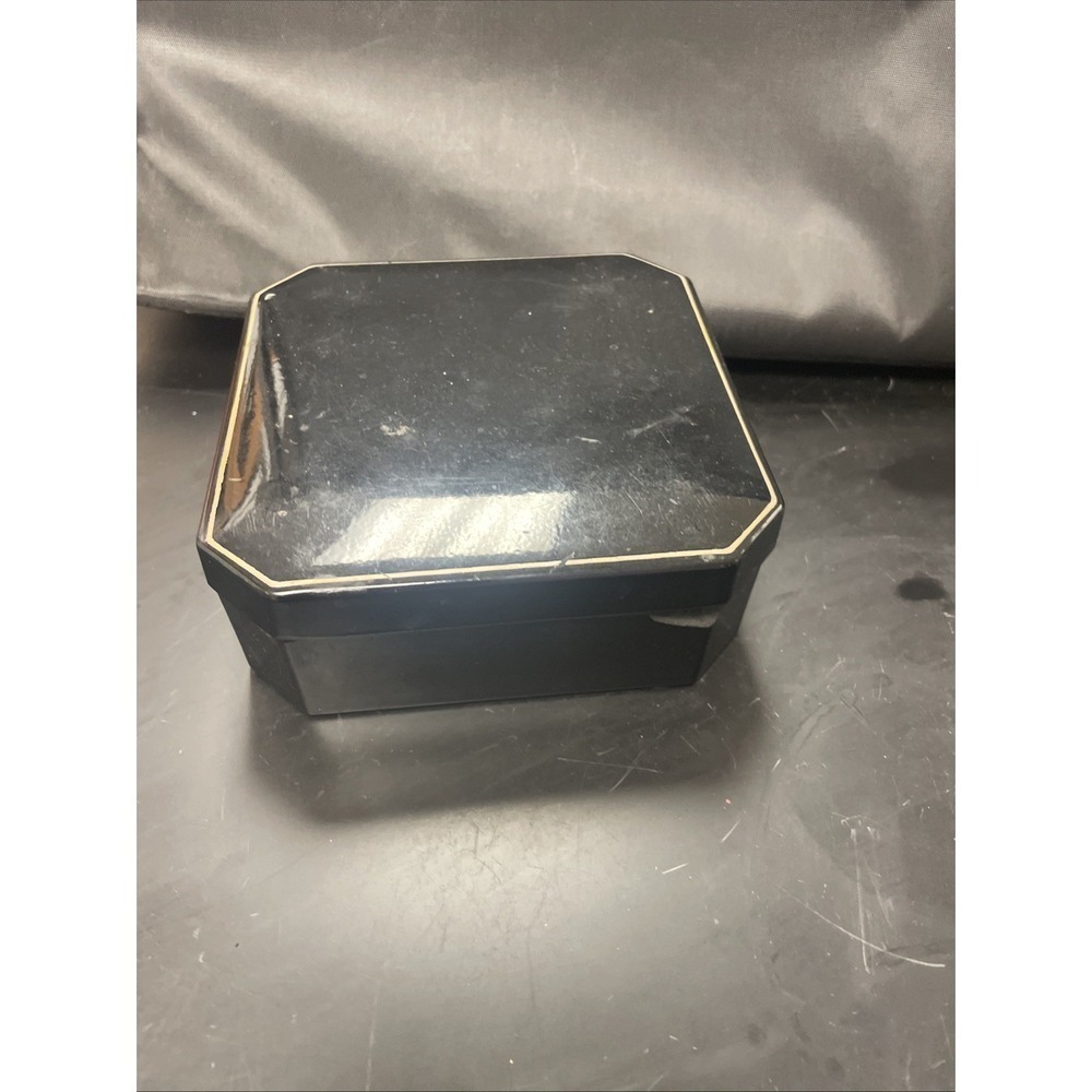 Toyo Black Lacquer Coasters‎ Set of 6 With Box